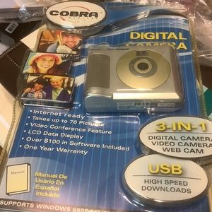 Cobra Digital Camera 3 in 1